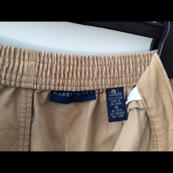 🙌🏼 2/$40 Vintage Tan Corduroy Skirt - Picture 7 of 7